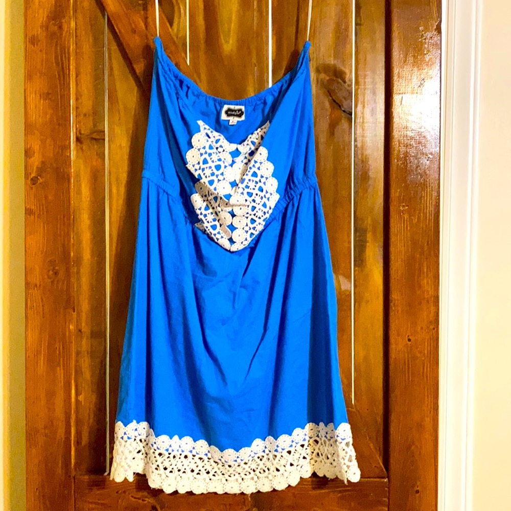 MudPie Large Strapless Dress